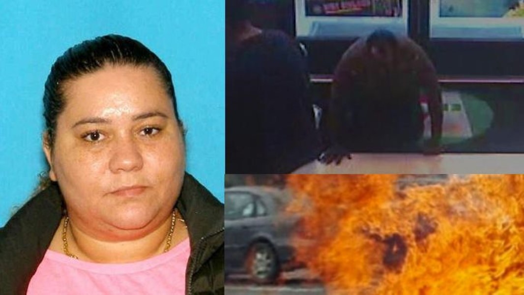Mom Sets Daughter's Alleged Molester On Fire